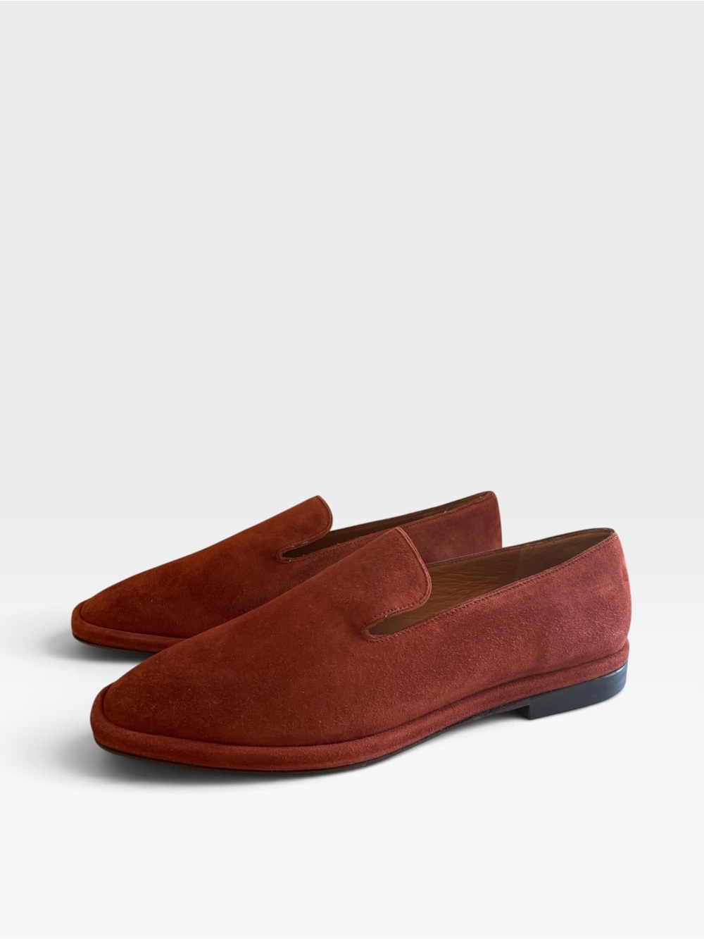 Clergerie Paris "Olympia" suede loafers European Size 37.5 = US 7 New